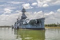 The Famous Dreadnought Battleship Royalty Free Stock Photo