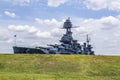 The Famous Dreadnought Battleship in Texas Royalty Free Stock Photo