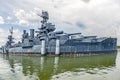 The Famous Dreadnought Battleship Texas Royalty Free Stock Photo