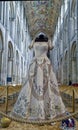 Ely cathedral Crown & Gown exhibit Royalty Free Stock Photo