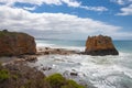 Eagle Rock pillar located off the Great Ocean Road, Victoria, Australia