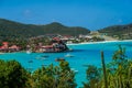 Famous Eden Rock Hotel on the island of Saint Barthelemy Royalty Free Stock Photo