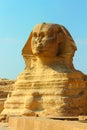 Famous egypt sphinx in Giza