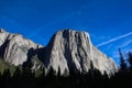 Famous El Capitan, Yosemite national park, California, USA Royalty Free Stock Photo