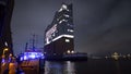 Famous Elbphilharmonie Concert Hall at Hamburg harbour - HAMBURG CITY, GERMANY - MAY 10, 2021