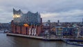 Famous Elbphilharmonie Concert Hall in Hamburg