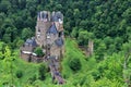 Eltz Castle in Forested River Valley, Rhineland-Palatinate, Germany