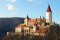 Famous european castle Krivoklat in czech republic Royalty Free Stock Photo