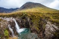 Turquoise Fairy Pools in Isle of Skye,Scotland