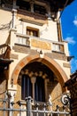 The famous Fairy Villa exterior on Piazza Mincio in Rome