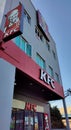 A famous fast food,KFC (short for Kentucky Fried Chicken) is an American fast food restaurant.