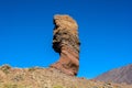 The famous Finger Of God rock. Tenerife Royalty Free Stock Photo