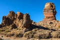 The famous Finger Of God rock. Tenerife Royalty Free Stock Photo