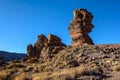 The famous Finger Of God rock. Tenerife Royalty Free Stock Photo