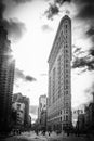 The Famous Flatiron Building - New York City Royalty Free Stock Photo