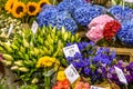 The famous flower market in Amsterdam, the Netherlands Royalty Free Stock Photo