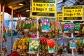 The famous flower market on the Singel in Amsterdam, the Netherlands