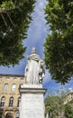 Famous fountain du Roi Rene in Aix en Provence Royalty Free Stock Photo