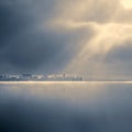 The famous Fraueninsel island, lake Chiemsee, Germany Royalty Free Stock Photo