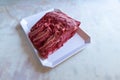 Famous fresh traditionnal beef entrecote