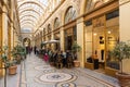 The famous Galerie Vivienne , Paris, France. Royalty Free Stock Photo