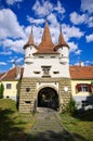 Famous gate in Brasov town, Romania