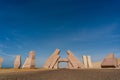 Famous Gate Ras Mohammed national Park in Sinai Peninsula.