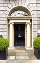 A famous Georgian door in Dublin, Ireland Royalty Free Stock Photo