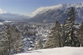 famous german town garmisch-partenkirchen