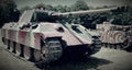 The German WW2 Panzer V Panther tank