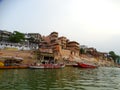 Varanasi, morning at Ganga river, India