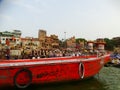 Varanasi, morning at Ganga river, India