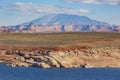 The famous Glen Canyon around Lake Powell, Page Royalty Free Stock Photo