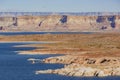 The famous Glen Canyon around Lake Powell, Page Royalty Free Stock Photo