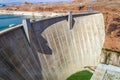 Glen Canyon Dam, Page, Arizona, USA Royalty Free Stock Photo