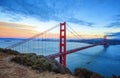 Famous Golden Gate Bridge, San Francisco