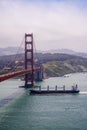 World famous Golden Gate Bridge in San Francisco