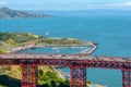 Famous Golden Gate Bridge. San Francisco. USA