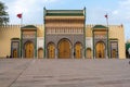 Famous golden main entrance of the Royal Palace in Fes