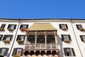 The famous Golden Roof (Goldenes Dachl) in Innsbruck, Austria Royalty Free Stock Photo