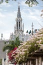 Famous gothic church of La Ermita built on 1602 in the city of Cali in Colombia Royalty Free Stock Photo