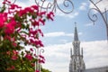 Famous gothic church of La Ermita built on 1602 in the city of Cali in Colombia Royalty Free Stock Photo