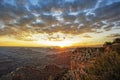 Famous Grand Canyon at sunrise Royalty Free Stock Photo