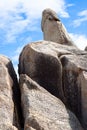 Famous Grandfather rock on Samui