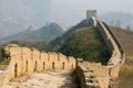 Famous great wall at Simatai near Beijing Royalty Free Stock Photo