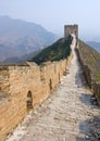 Famous Great Wall - Simatai part Royalty Free Stock Photo