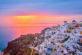 Famous greek tourist destination Oia, Greece