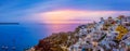 Famous greek tourist destination Oia, Greece