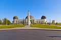 Famous Griffith observatory in Los Angeles Royalty Free Stock Photo