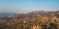 Famous Griffith observatory in Los Angeles california Royalty Free Stock Photo